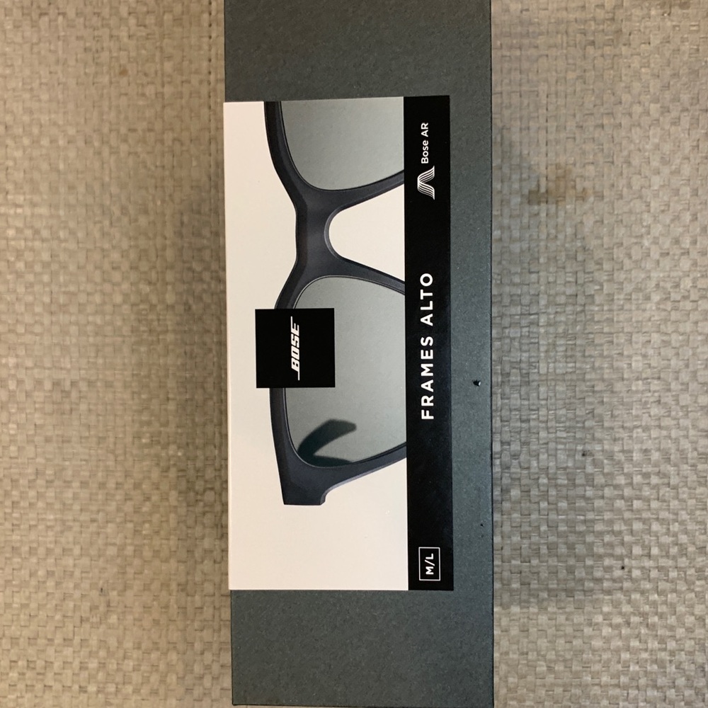 Bose Alto -blutooth glasses never used